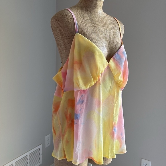 Diane Von Furstenberg X Target Sleep Cami Top 1X NWOT - Picture 2 of 3